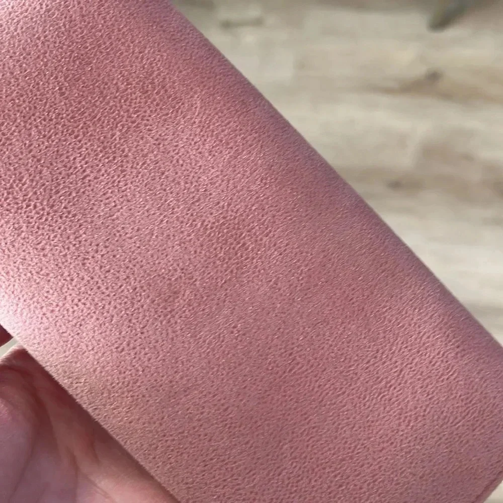 Stella McCartney Mini Falabella Metallic Wallet in Pink Suede - Picture 6 of 15